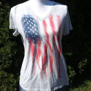 American Flag Tee Size Small